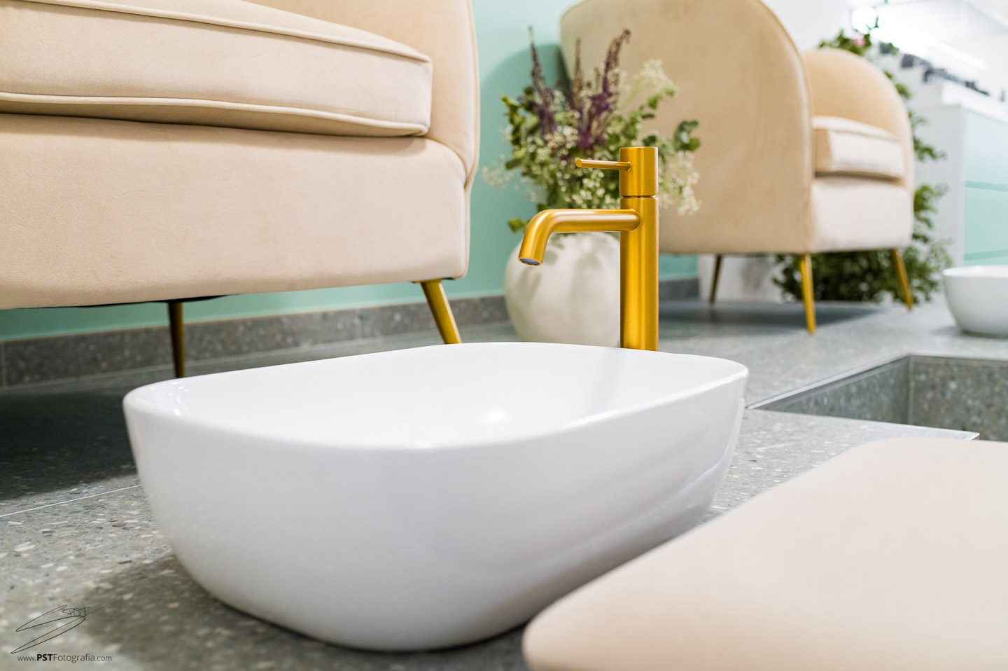 Fotografia de interiorismo para empresas, detalle de las instalaciones del B·Beauty