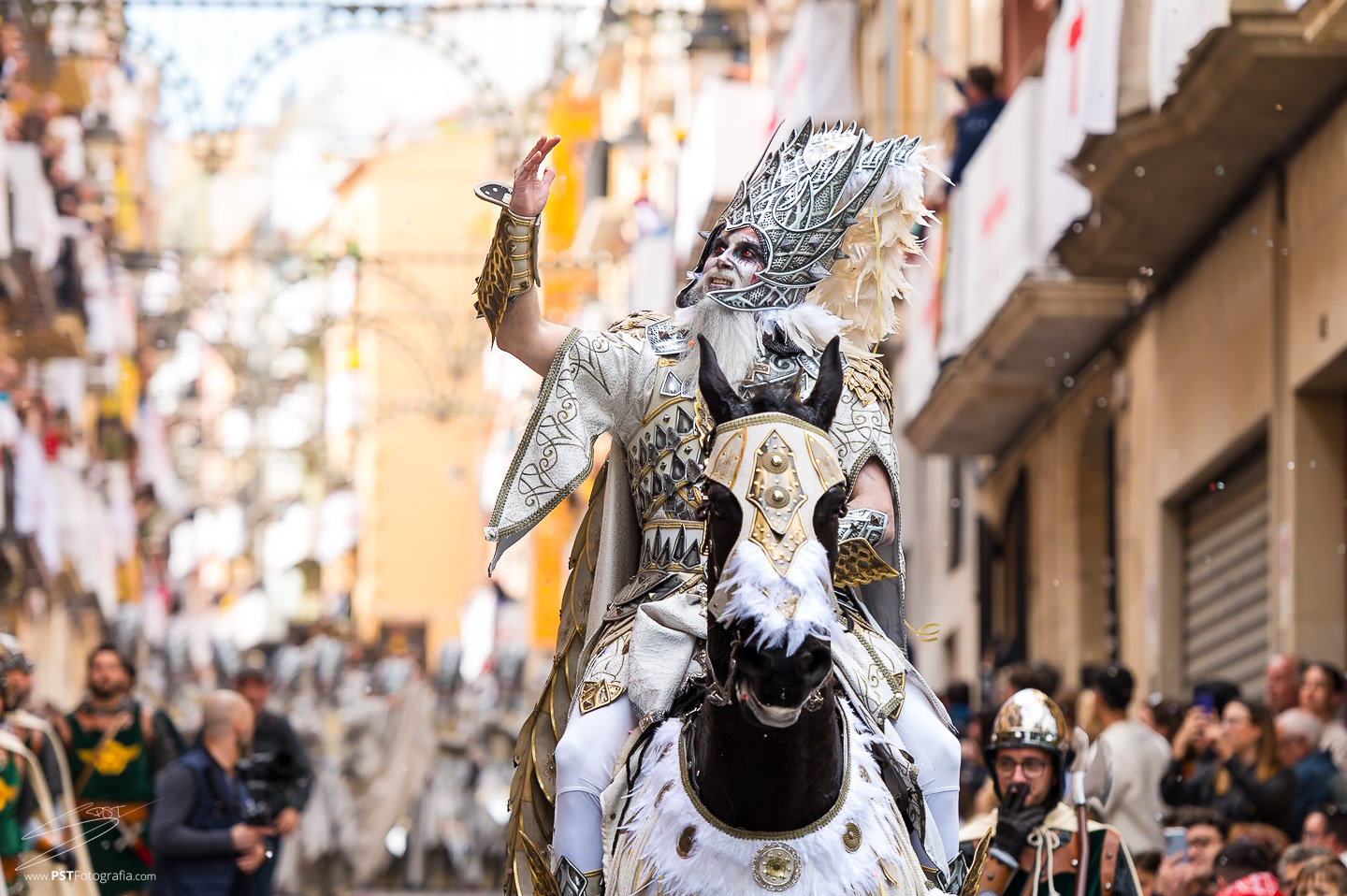Cabo batidor de la escuadra del Capitan de la filà Alcodianos en Alcoy