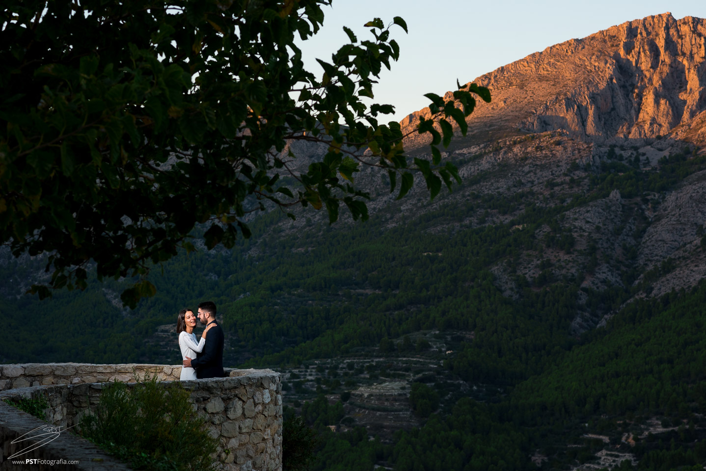 Postboda en Castell de Guadalest