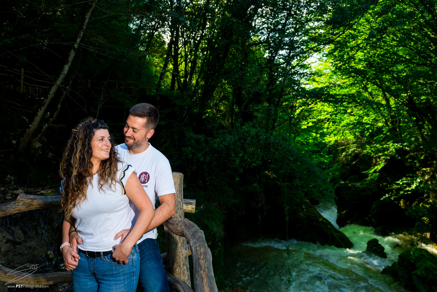 Preboda en el Nacedero de Urederra