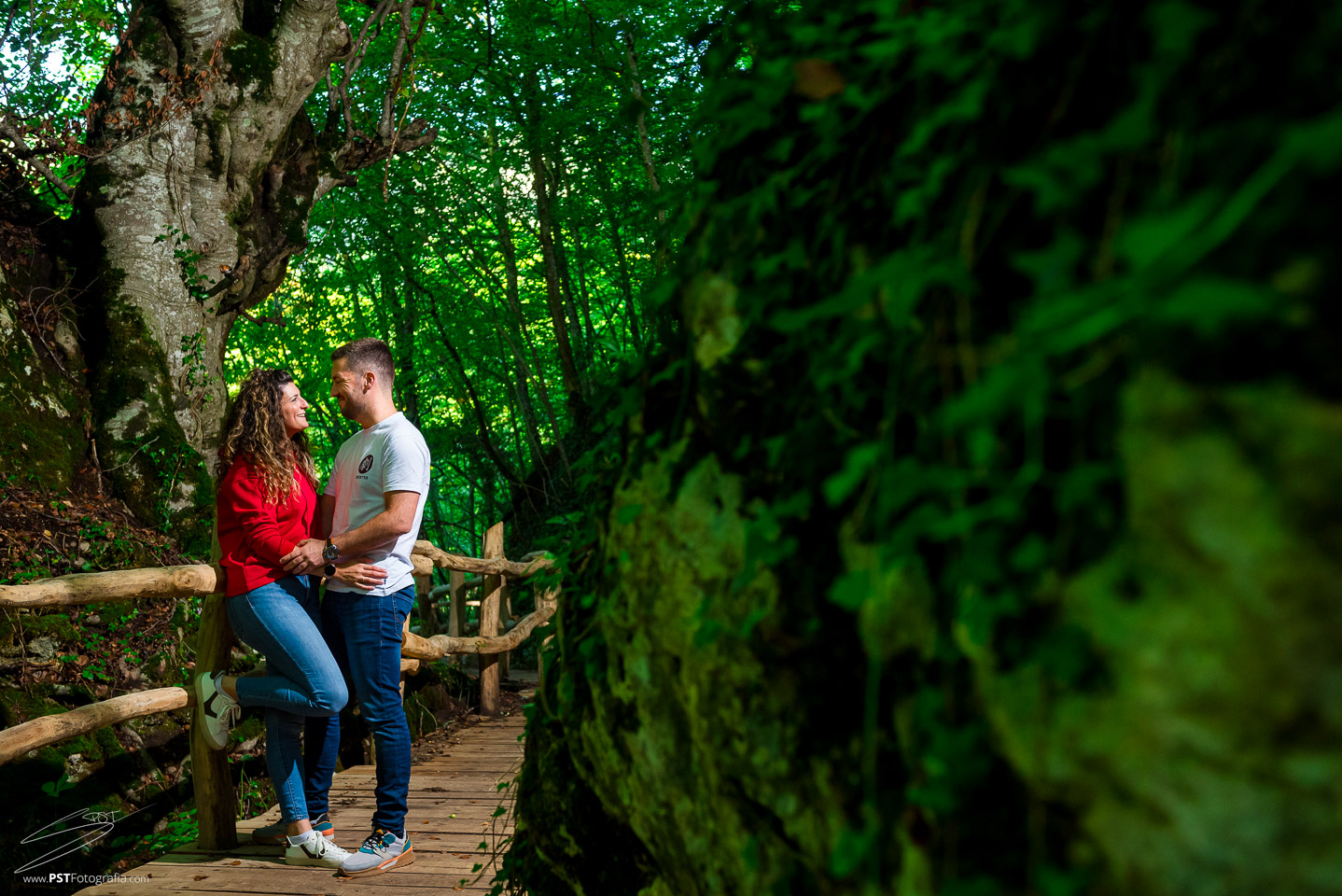 Preboda en el paraje natural del Nacedero de Urederra