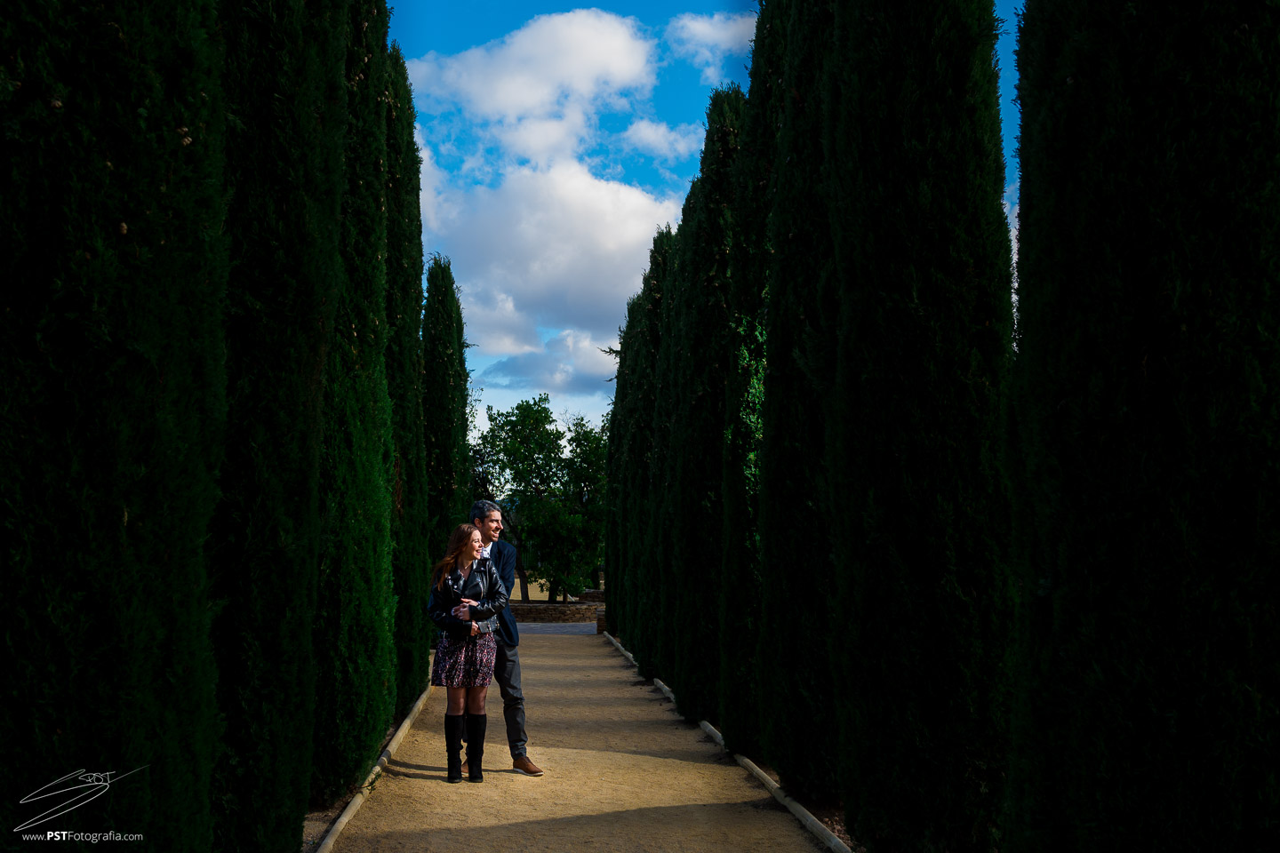 Preboda en Casa Tápena, jardines bonitos en Onil